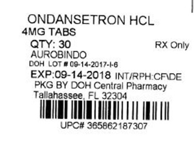 Label Image for 4mg - Ondansentron 4mg